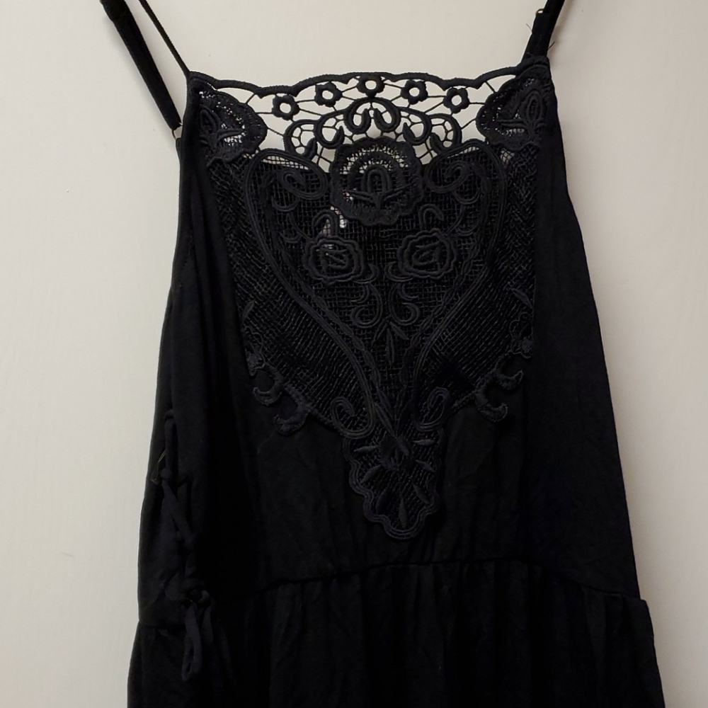 NWT Black Boho Dress